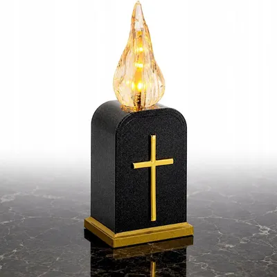 Immagine prodotto di Candela a LED da 16 cm con timer e alimentazione a batteria – Adatta per lanterne, lampioni e candele commemorative