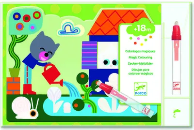 Zdjęcie produktu dla Zestaw do malowania wodą w ogrodzie, Djeco