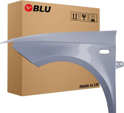 Immagine prodotto di BLU Parafango compatibile con Seat Ibiza (6J - IV 4. Generation) LY7H Sinistra Silber AkoyaSilber | 2008-2017 | Anteriore | Verniciato | Pronto per il montaggio | Zincato