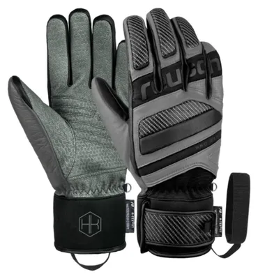 Immagine prodotto di Guanti da sci unisex Reusch, modello Henrik Kristoffersen, con cinque dita, taglia M/L