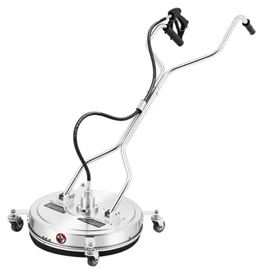 Produktbild von Flächenreiniger für Hochdruckreiniger - 50,8 cm - 4500 PSI - 2 Düsen - Edelstahl - Geräuscharm - 0,95-cm-Schnellanschluss