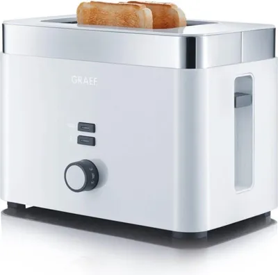 Produktbild von GRAEF Toaster TO61 1000 W weiß