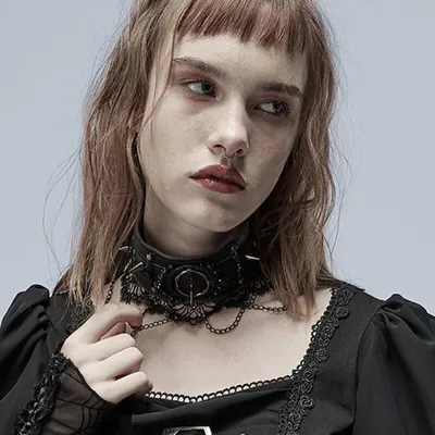 Image de Punk Rave Choker - Rebel And Romance