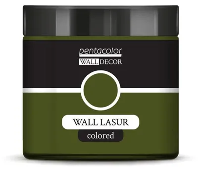 Produktbild von Pentart Wall Decor Wandlasur Farbig 500 ml - Bordeaux