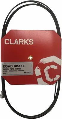 Produktbild von Clarks Innenbremszug teflonbeschichtet 1.5x2000mm Birnennippel Rennrad