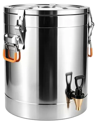 Thermoscontainer 20 L Edelstahl 304 mit Zapfhahn
