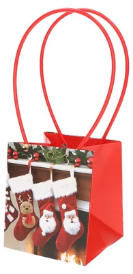 Produktbild von Emized Geschenk- und Blumentasche mit Henkel 13x12x15 cm