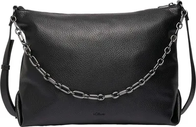 Produktbild von s.Oliver Schultertasche Shoulder Bag Grey / Black schwarz