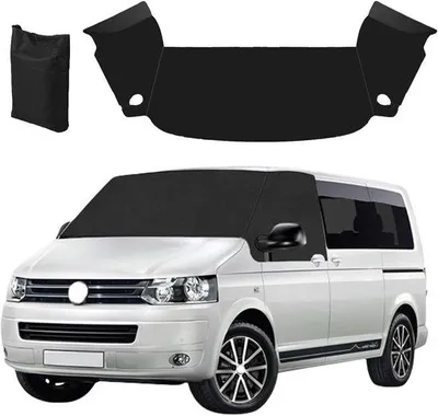 Productafbeelding van Famanu voorruitbescherming voor VW Transporter T5/T5.1 (2003-2015) - Zonbescherming, vorstbescherming, waterdicht