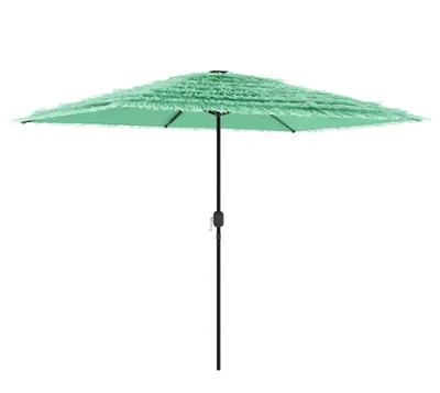 Produktbild von vidaXL Sonnenschirm mit Stahlmast Grün 300x200x250 cm