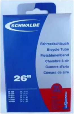 Image de Schwalbe, Pneus, Chambre à air, Nr. 12A, (Sv 40Mm), 26X1,125-1,50
