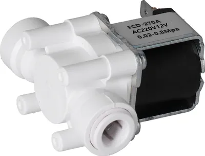 Produktbild von Elektrisches Magnetventil aus Kunststoff,Schalter für geschlossene Einlassströme,Normalerweise geschlossenes Magnetventil,Elektrisches 3/8-Zoll-Magnetventil,Schnellverschluss-Magnetventil,Elektrisches Wassermagnetventil