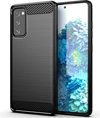 Produktbild von Hülle für Samsung Galaxy S20 FE Handyhülle Silikon Case Cover Schutzhülle Carbonfarben