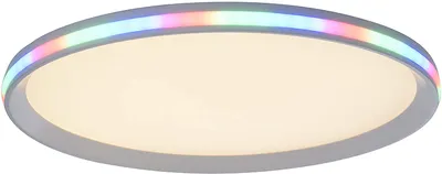 Immagine prodotto di Plafoniera LED RGB, telecomando, dimmerabile, D 45 cm