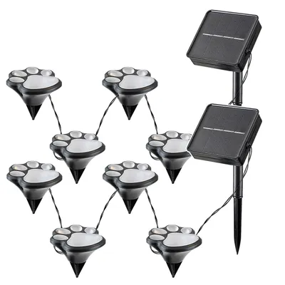 Image de Rabalux - Lot de 2 lampes solaires LED, indice de protection IP44, batterie 600 mAh, modèle Wigry