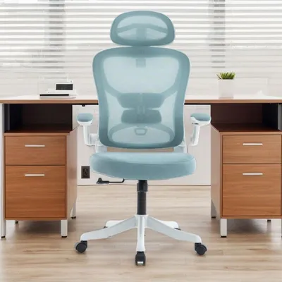 Produktbild von Bürostuhl - Ergonomischer Stuhl - Bürostuhl - Drehstuhl - Bürostuhl - Sitzfläche mit Polsterung