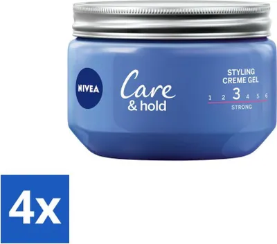 Immagine prodotto di NIVEA - Gel Crema Styling - Cura e compattezza - Purifica immediatamente i pori - 150 ml - Value pack - 4 pezzi
