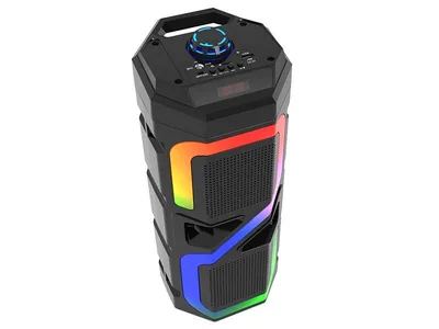 Image de Tracer Wireless Tws Enceinte portable Bluetooth avec Karaoke Noir