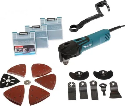 Productafbeelding van Multifunctionele oscillerende tool MAKITA TM3010CX3J