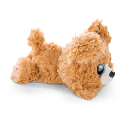 Immagine prodotto di Nici Glubschis, peluche che abbraccia il cane sdraiato Lollidog, 15 cm
