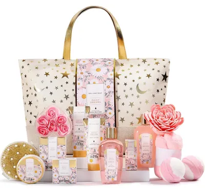 Productafbeelding van 15-delig Badcadeau Set met Daisy Geur