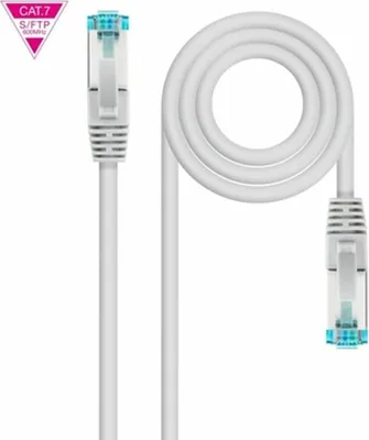 Image de Rj45 Cat7 S/ftp avec Lszh 0,3 m Grau Nanokabel 10.20.1700-l30 Rj45 Cat7 S/ftp avec Lszh 0,3 m Grau Nanokabel 10.20.1700-l30