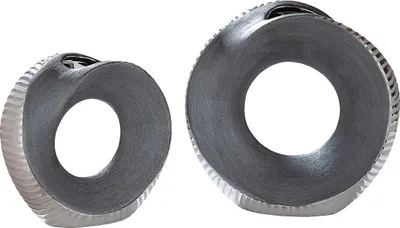Obrázek produktu pro Gilde perforovaná váza "Sevilla" antracit/stříbro délka 9,0 cm šířka 22,5 cm výška 22,5 cm 28093