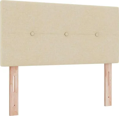 Image de vidaXL Tête de lit Crème 80 cm Similicuir