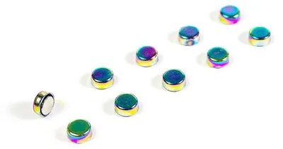 Productafbeelding van Trendform Magneten Steely - set van 10 - Regenboog