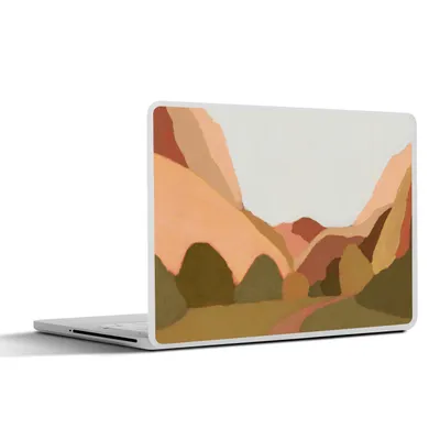 Produktbild von MuchoWow® Laptop Aufkleber Sticker Cover Natur - Landschaft - Abstrakt - Kunst 40x30 cm - Laptop Dekoration - Selbstklebend
