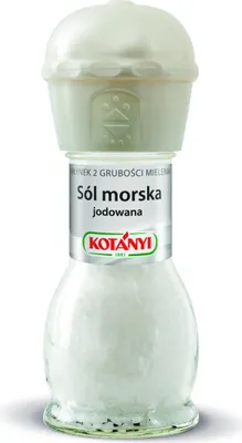 Zdjęcie produktu dla Kotanyi Młynek Sól morska jodowana 92g