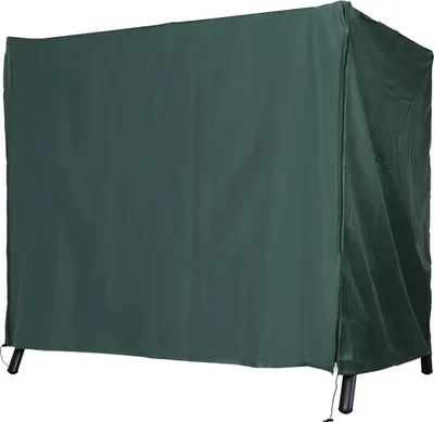 Obrázek produktu pro Fortuna Lai Kryt na zahradní houpačku Ochranný potah na hollywoodskou houpačku Voděodolný slunečník Oxford Green 177x114x152cm