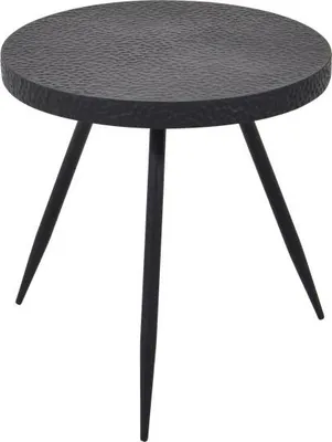 Image de Table d'appoint - noir - Ø45x45 cm