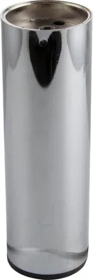 Produktbild von Dekorfuß Fuß ø 60 mm, Länge 190 mm, M10-Innengewinde, Stahl verchromt