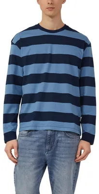 Produktbild von s.Oliver Gestreiftes Langarmshirt aus Baumwolle im Modern Fit – Größe XXL, 62g6_petrol