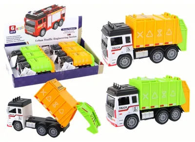Immagine prodotto di Camion spazzatura con rimorchio, 2 colori