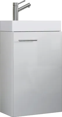 Produktbild von 2-tlg Waschplatz Waschtisch schmal Slito