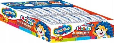 Zdjęcie produktu dla Gumki do scierania Myszki Bambino 24 sztuki