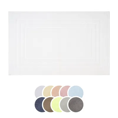 Produktbild von liebling Badvorleger 100% Baumwolle Zero Twist, Serie Lille, 800 gr. / m², 50 x 80 cm, 60 Grad waschbar, ultra weich, saugstark, weiß