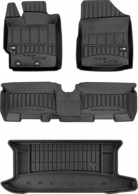 Productafbeelding van FROGUM 3D rubberen matset voor Toyota Yaris II (hatchback)