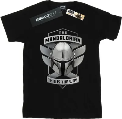Produktbild von Star Wars - "The Mandalorian This Is The Way" T-Shirt für Herren BI47242 (M) (Schwarz)