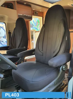 BREMER SITZBEZÜGE WPL410 Stoelhoezen compatibel met camper Hymer Ducato camper accessoires | Set van 2 hoezen incl. armleuningen in zwart/beige BREMER SITZBEZÜGE WPL410 Stoelhoezen compatibel met camper Hymer Ducato camper accessoires | Set van 2 hoezen incl. armleuningen in zwart/beige