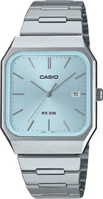 Produktbild von Casio Herrenuhr MTP-B185D-2A2V Quarz Rechteckig 33 mm Gehäuse 50 m Wasserdicht