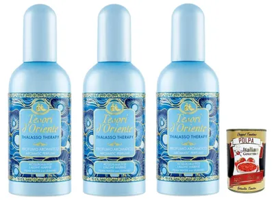 Produktbild von Italian Gourmet Edt Fidschi-Wasser & Meeresalgen Parfüm 3x100ml mit Polpa