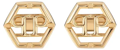 Produktbild von Philipp Plein Manschettenknöpfe Plein Icon Goldfarben PJ9AA11CU