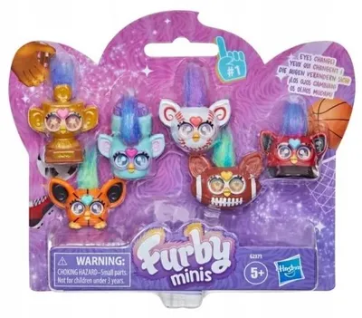Obrázek produktu pro Furby Balení 6 kusů Minis Sports, 5 rok/roky