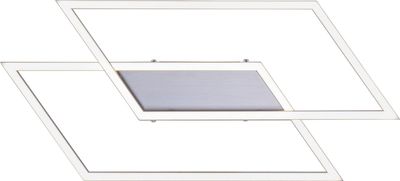 Paul Neuhaus Deckenleuchte 8192-55 Inigo Stahl  2 x LED Board 12W 3000K dimmbar16199