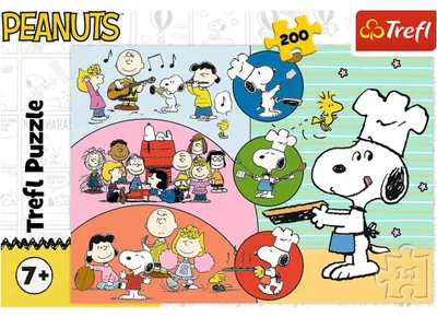 Immagine prodotto di Puzzle 200 pezzi, Snoopy e i suoi amici, TREFL
