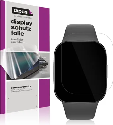 Produktbild von 4x Schutzfolie für Xiaomi Redmi Watch 3 klar Displayschutzfolie Folie Display Schutz dipos