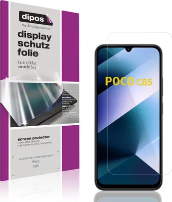 Image de 4x Film de protection d'écran pour Poco C85 protecteur clair dipos